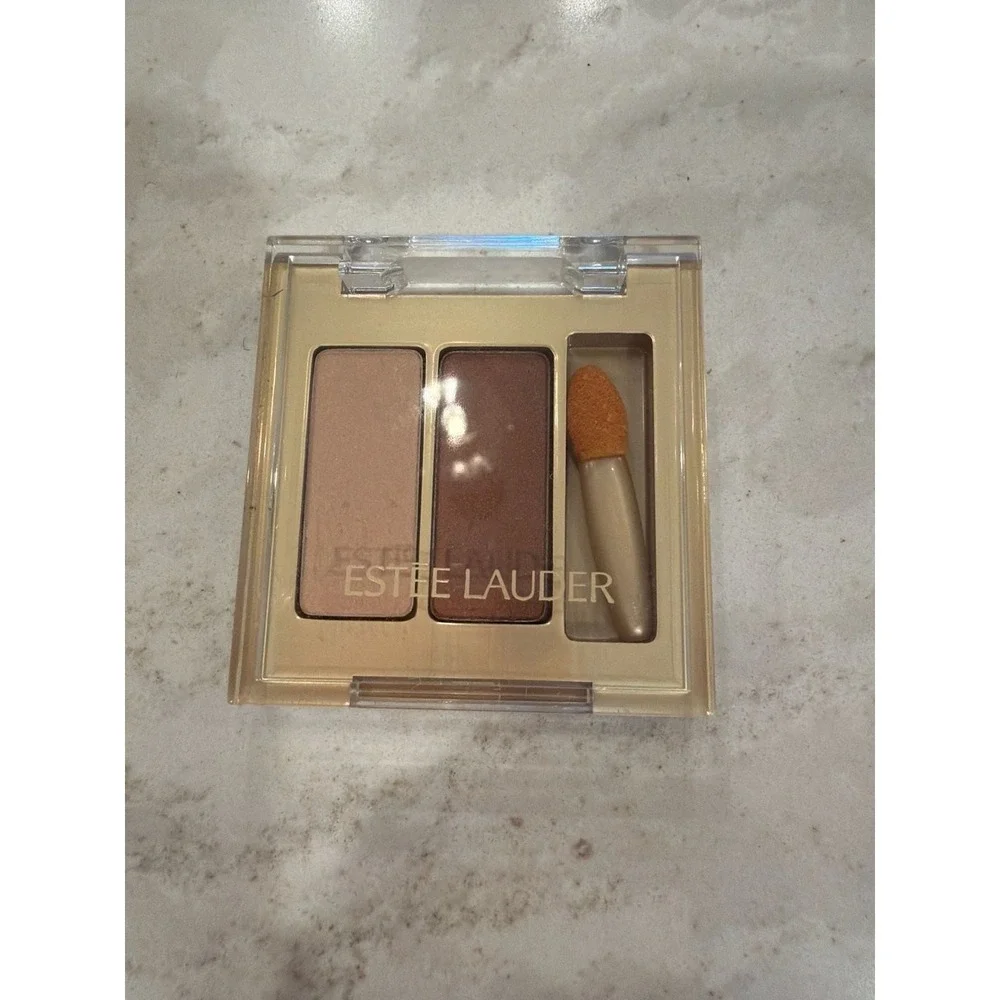 Este Lauder Color Intensity Microfine Powder EyeShadow Duo 05 Oyster‎ & 10 Co